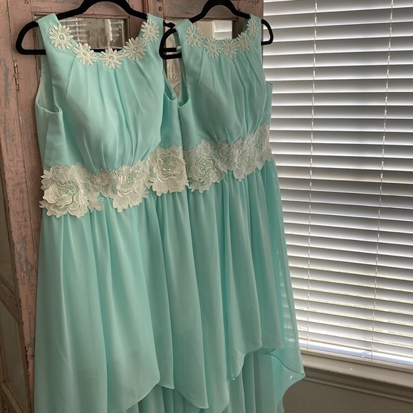 High-Low Asymmetrical Chiffon Sundress - Picture 9 of 9